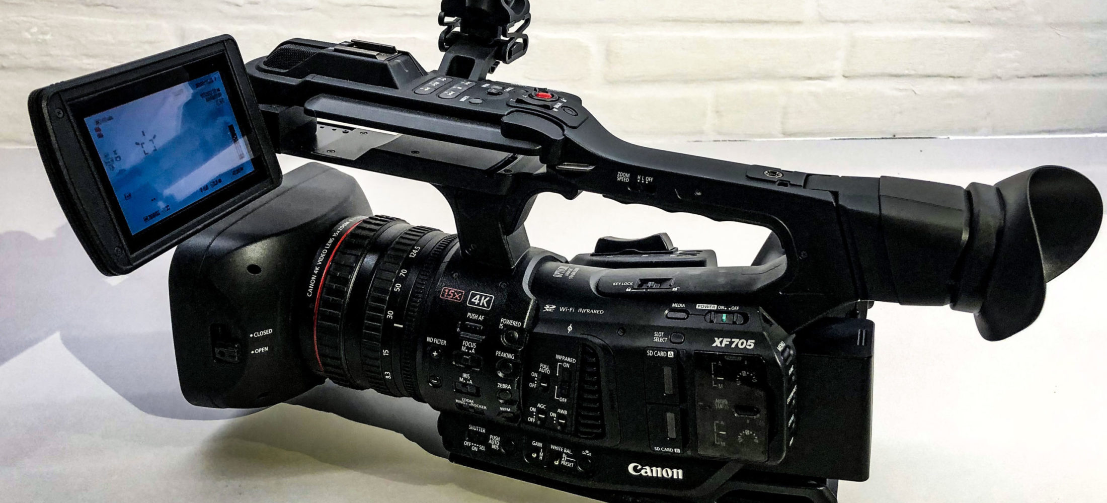 Canon XF705 4K 1" Sensor Camera